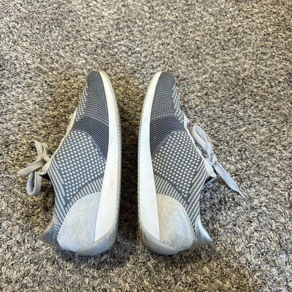 Ara Shoes Lilly Gray Knit Sneaker Walking Comfort Lace Up Fusion UK 5 US 7.5 - Picture 7 of 11